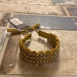Buckle rhinestone bracelet NWT